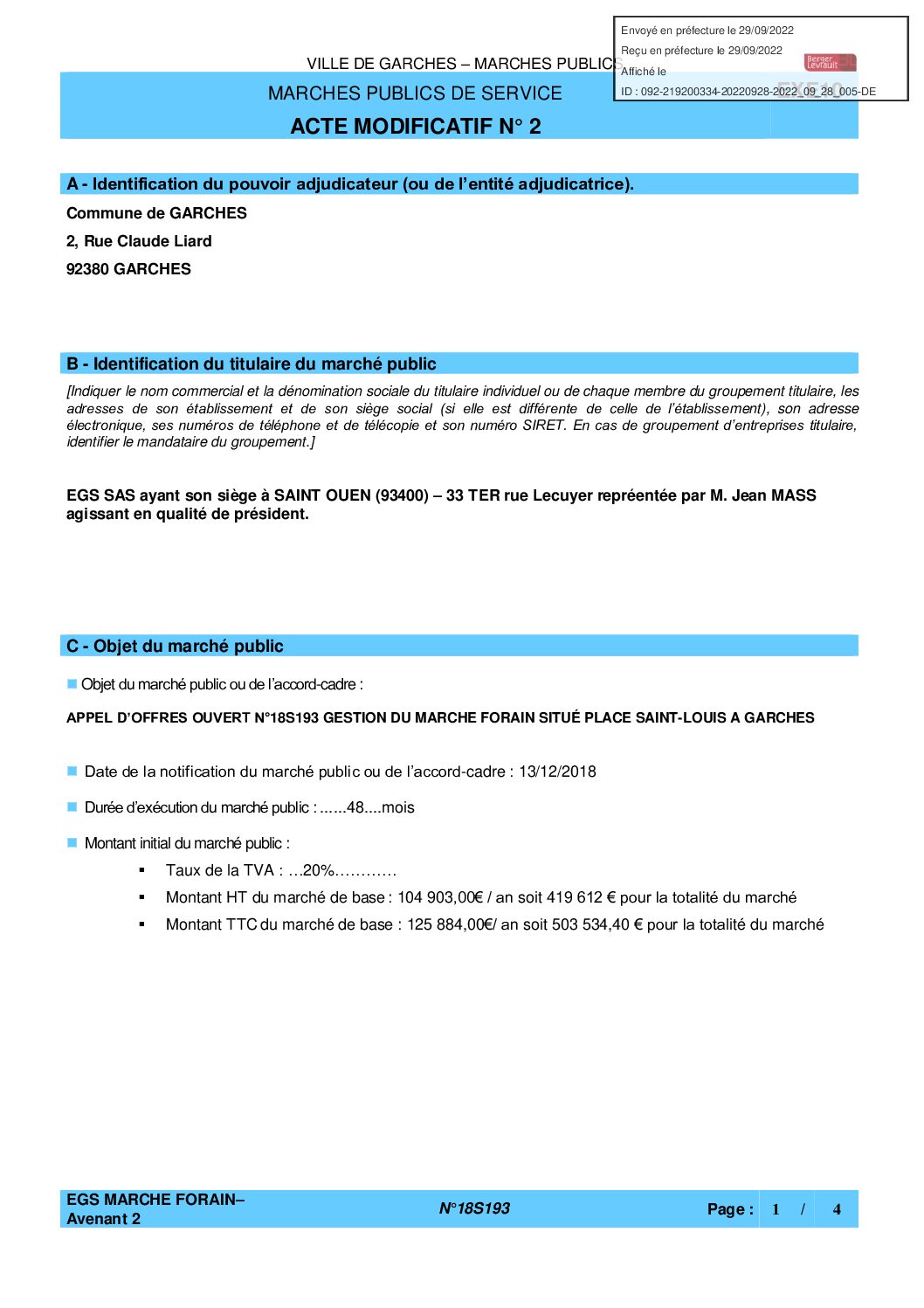 Annexes du Conseil Municipal du mercredi 28 septembre 2022