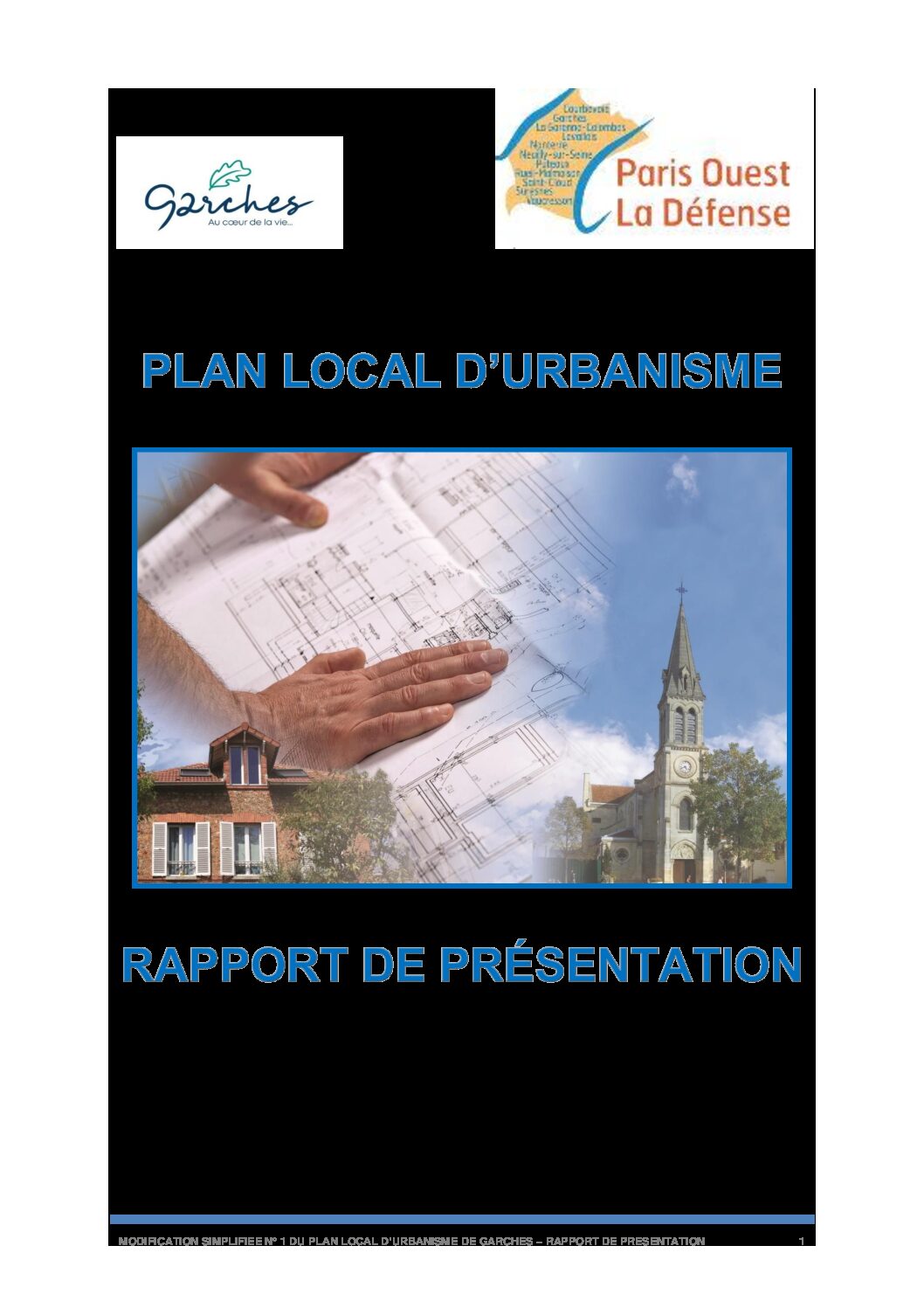 1_Rapport présentation_Modification simplifiée n°1