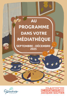 Programmation de la Médiathèque de septembre à décembre 2025