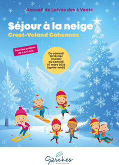 Séjour à la neige Crest-Voland avec le Centre de loisirs des 4 Vents