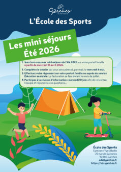 Les mini-séjours de l&rsquo;École des sports