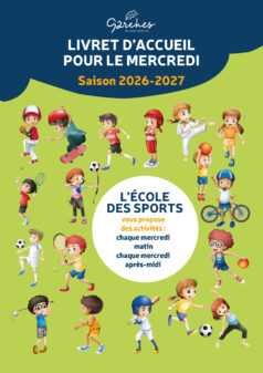 École des sports : livret d&rsquo;accueil pour le mercredi